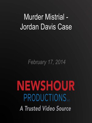 cover image of Murder Mistrial--Jordan Davis Case